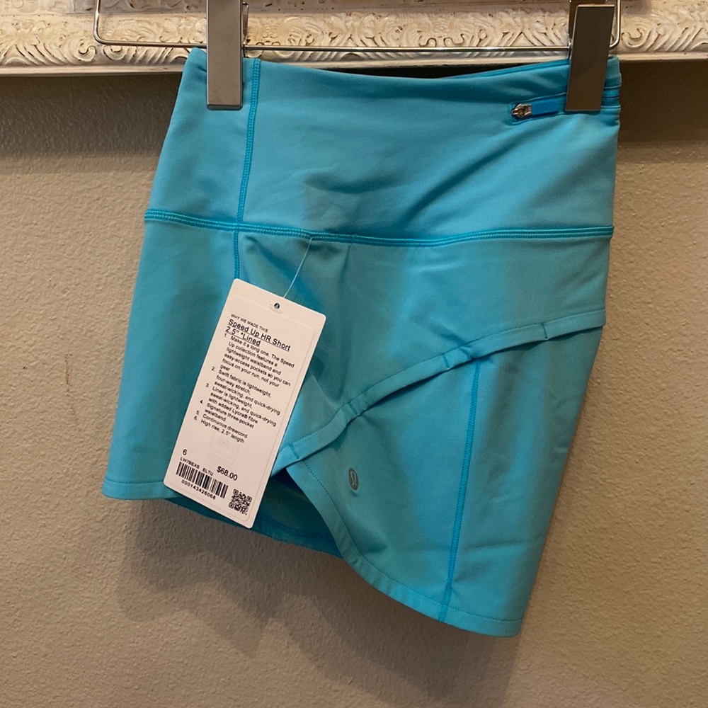 Lululemon Speed Up HR Short 2.5” Lined
